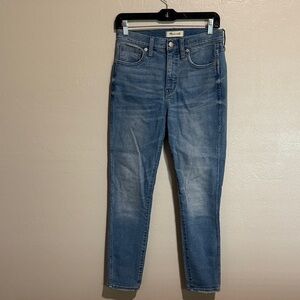 Madewell high-rise skinny crop jean